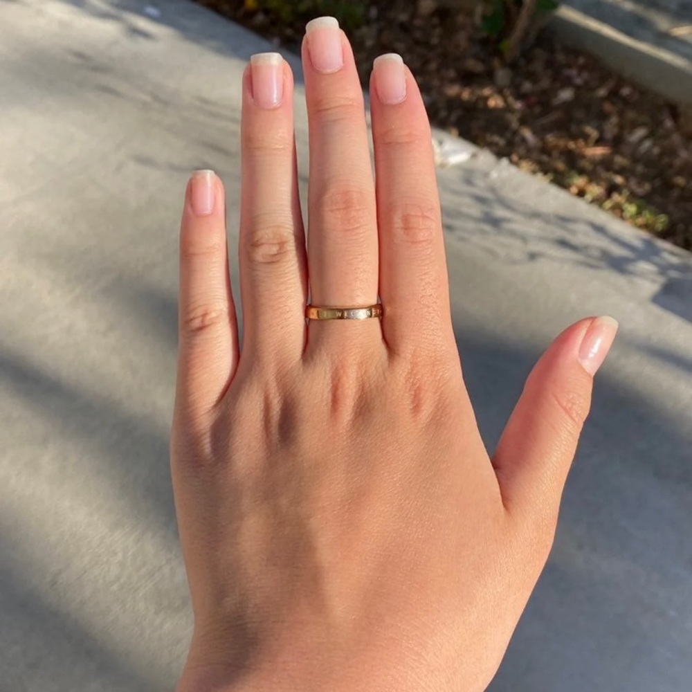 daniel wellington ring, size 8